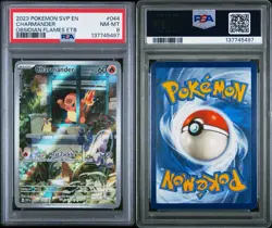 2023 POKEMON SVP EN-SV BLACK STAR PROMO #044 CHARMANDER PSA 8 - Image 3