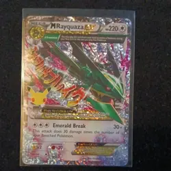 Pokemon M Rayquaza EX Holo Celebrations: Classic Collection 76/108 NM/M - Image 1