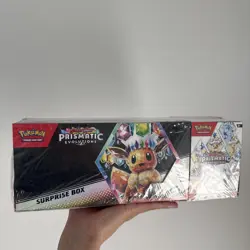 Pokemon Prismatic Evolutions Sam’s Club Exclusive Surprise Box + Booster Bundle - Image 1