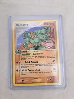 2005 Pokemon National Championships Promo Machamp EX Hidden Legends 9/101 NM - Image 3