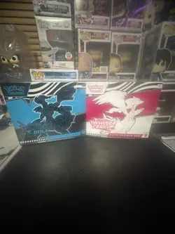 Pokemon TCG S&V Black Bolt And White Flare Elite Trainer Box’s ETB Set Of 2 - Image 1