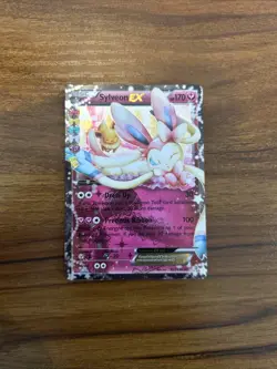Pokemon XY Generations Radiant Collection Sylveon EX 2016 RC21/RC32 - Image 1