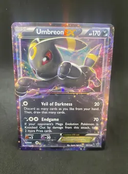 2016 Pokemon XY - Fates Collide Umbreon EX #55 - Image 1