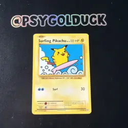 Pokemon TCG Surfing Pikachu Evolutions 111/108 Regular Secret Rare A18 - Image 1