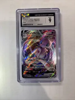 2022 Pokemon Japanese VSTAR Universe 054/172 Mew VMAX Holo CGC 9 MINT - Image 1
