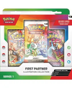 Pokemon TCG: First Partner Illustration Collection: Series 1 Pre-sale 3/20 - Image 1