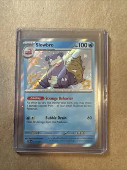 Pokemon TCG Slowbro 117/091 Shiny Full Art, Paldean Fates - Image 1