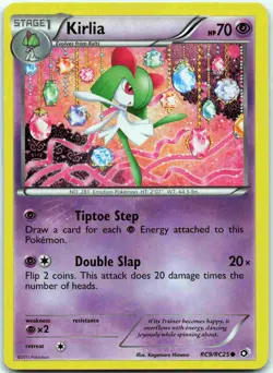 Kirlia Common Legendary Treasures: Radiant Collection LTR pokemon Regular RC9/RC - Image 1