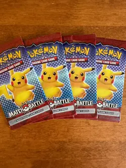 Pokemon TCG Match Battle 2022 McDonalds Booster Pack NEW/SEALED - Image 1