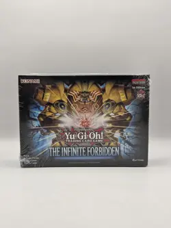 Yu-Gi-Oh! The Infinite Forbidden, Mini Booster Box, 1st Edition - New and Sealed - Image 1
