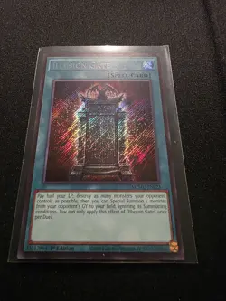 Yu-Gi-Oh! TCG Illusion Gate MZMU-EN023 Maze of Muertos NM/RAW/SR/1st Ed. - Image 1