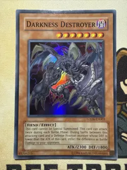 Darkness Destroyer - GX06-EN003 - Super Rare - Yugioh NM - Image 2