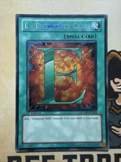 E - Emergency Call - RYMP-EN024 - Secret Rare - 1st Edition Yugioh NM - Image 2