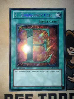E - Emergency Call - RYMP-EN024 - Secret Rare - 1st Edition Yugioh NM - Image 3