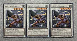 Drill Warrior DP10-EN018 (x3) Rare Unlimited Edition NM - Image 1