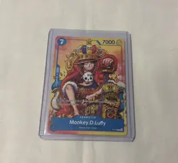 One Piece TCG - Monkey.D.Luffy P-043 (2nd Anniversary Stamped Promo) - English - Image 1