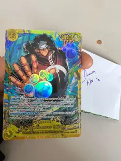 One Piece TCG OP12-119 Bartholomew Kuma SEC Secret Rare - Image 3