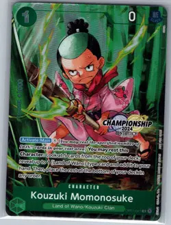 Kouzuki Momonosuke (CS 2024 Celebration Pack) OP01-041 English - One Piece - NM - Image 1