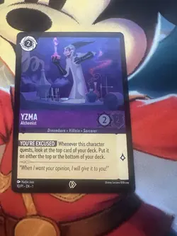 Yzma Alchemist Disney Lorcana TCG First Chapter Card 10/P1 Promo Card - Image 1