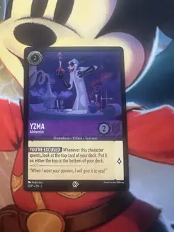 Yzma Alchemist Disney Lorcana TCG First Chapter Card 10/P1 Promo Card - Image 2
