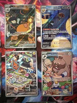 Lot Of 14 Pokemon Cards From Destined Rivals Full Arts And More All Near Mint - Image 5