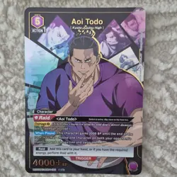 Bandai Aoi Todo SR* Foil Card Union Arena Jujutsu Kaisen - Image 1