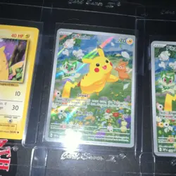 Pokemon Pikachu Card Lot Holo Promo Flying Pikachu VMAX EX 6 Cards - Image 2