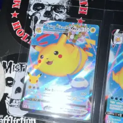 Pokemon Pikachu Card Lot Holo Promo Flying Pikachu VMAX EX 6 Cards - Image 5