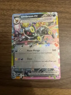 Pokemon TCG Umbreon EX 60/131 Double Rare Prismatic Evolutions Card - Image 1