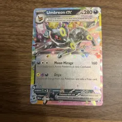 Pokemon TCG Umbreon EX 60/131 Double Rare Prismatic Evolutions Card - Image 3