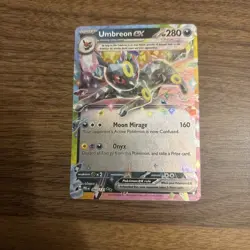 Pokemon TCG Umbreon EX 60/131 Double Rare Prismatic Evolutions Card - Image 4
