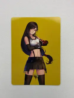 Tifa, Martial Artist Art Card (Gold-Stamped Planeswalker Symbol) Art Series:... - Image 1