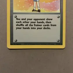 Pokemon Card Lass 75/102 Base Set Non Holo Rare Trainer LP - Image 3