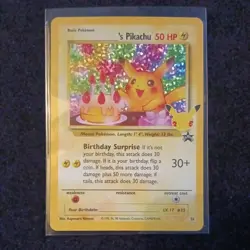 Birthday Pikachu 24/53 Holo Celebrations: Classic Collection - Pokemon Card - NM - Image 1