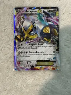 Pokemon Metagross EX, M Metagross EX, Metagross GX Holo Card Lot (3) - Image 2