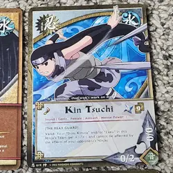 6 Naruto Cards Kiba Inuzuka Kin Tsuchi Tekka Uchiha Isaribi - Image 4