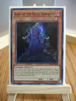Yu-Gi-Oh Card King Of The Skull Servants OP16-EN005 Unlimited Edition Super Rare - Image 1