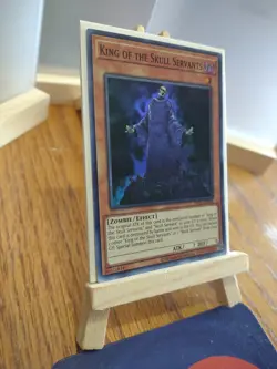 Yu-Gi-Oh Card King Of The Skull Servants OP16-EN005 Unlimited Edition Super Rare - Image 3
