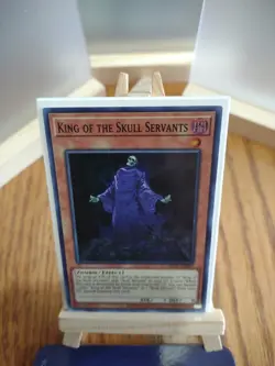 Yu-Gi-Oh Card King Of The Skull Servants OP16-EN005 Unlimited Edition Super Rare - Image 4