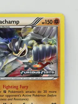 Pokemon Card - Machamp XY13 - Prerelease STAMPED Promo - Image 2