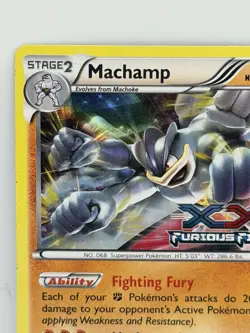 Pokemon Card - Machamp XY13 - Prerelease STAMPED Promo - Image 3