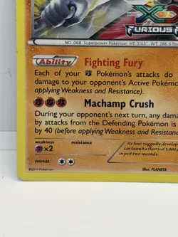Pokemon Card - Machamp XY13 - Prerelease STAMPED Promo - Image 4