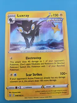 Luxray 48/156 Holo Ultra Prism Pokemon Card VG - Image 1
