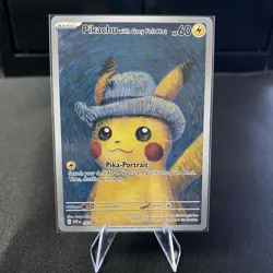 Pikachu With Grey Felt Hat SVP 2023 Black Star Promo Card 210 -PSA 10 Condition! - Image 1