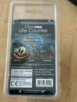Ultra Pro Life Counter Realms Of Havoc Limited Edition - New - Image 2