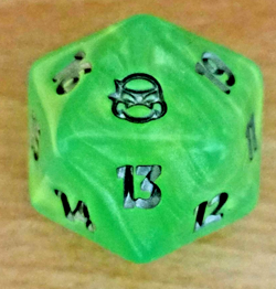 Magic the Gathering: Teenage Mutant Ninja Turtles Oversize D20 Spindown - Image 1