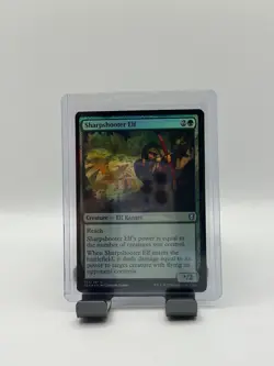 MTG, Sharpshooter Elf FOIL $3 ORDER MIN 253 Battle for Baldur's Gate Foil - Image 1