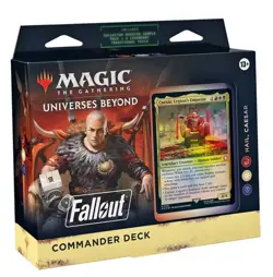 Magic The Gathering MTG Universes Beyond Fallout Commander Deck Hail Caesar - Image 1