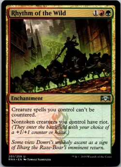 Rhythm of the Wild Ravnica Allegiance NM Normal - Image 1