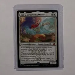 Aang, Airbending Master - Magic The Gathering MTG Avatar: The Last Airbender NM - Image 2